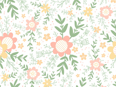 Floral pattern flowers pattern