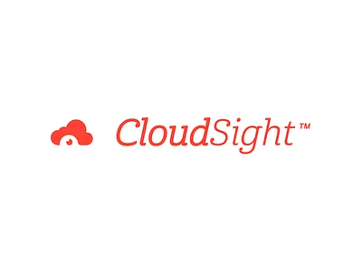 CloudSight ID app brand cloud concept eden creative eye flat icon identity logo mark process