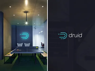 Druid Branding branding data focus lab identity logo logo design mark movement speed