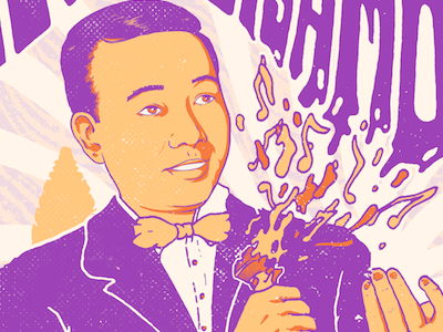 Psychedelic cambodia illustration microphone music poster psychedelic shirt singer sinn sisamouth