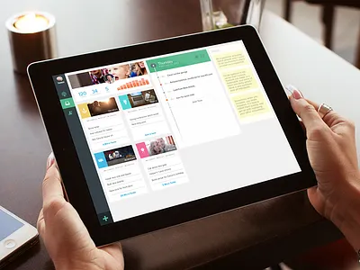 Taskk Dashboard dashboard ipad ui