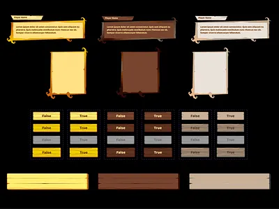 UI Template Stylized - 1 graphic design illustration ui ux