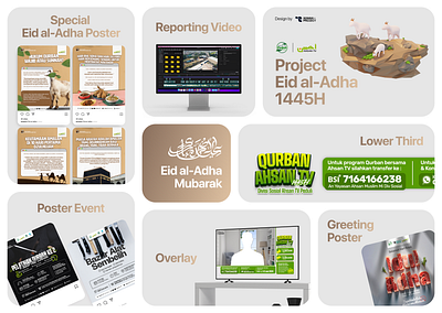 Project Eid al-Adha 1445H graphic design ui