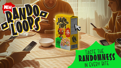 Rando Loops: A Visual Concept Rooted in Nostalgia & Reflection digital illustration