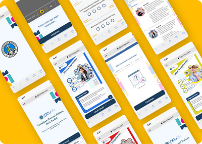 Personality Test Mobile Web graphic design illustration ui ux