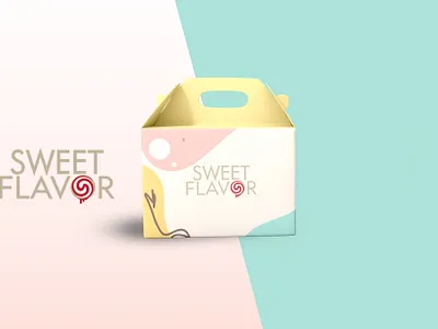 SWEET FLAVOR LOGO branding graphic design logo