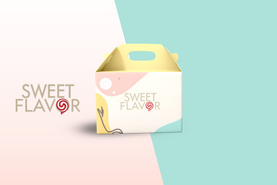 SWEET FLAVOR LOGO branding graphic design logo