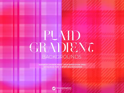 Plaid Gradient Backgrounds backgrounds gradients graphics patterns photoshop presentation