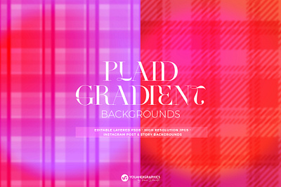 Plaid Gradient Backgrounds backgrounds gradients graphics patterns photoshop presentation