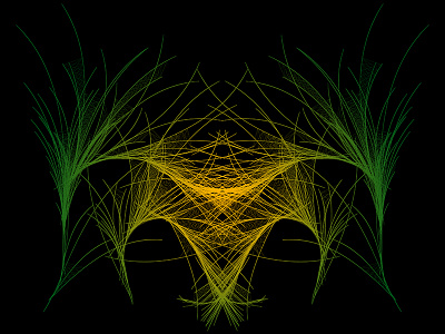 Abstract Growth Project 1 abstract black green vector yellow