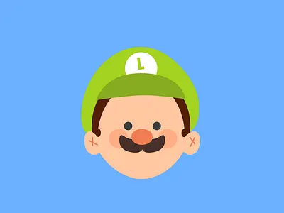 Cute Luigi anime cute figure icon illustration japan luigi mario nendoroid nintendo