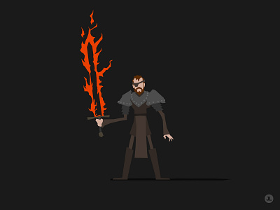 Beric Dondarrion beric dondarrion character design game of thrones illustration