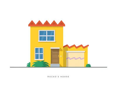 2. Rocko's House 1990 90 cartoon house life modern nick nickelodeon nostalgia rocko show tv