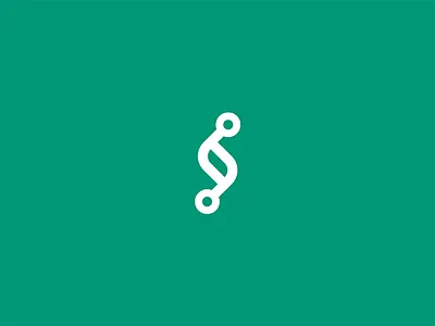 'S' Brandmark brand brandmark clean flat logo mark minimal