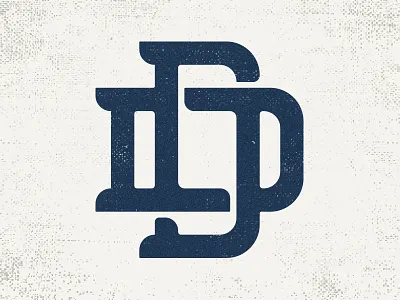 DD monogram baseball d dd identity letters links monogram name personal self