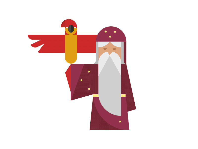 Harry Potter: Year 2 chamber of secrets character design dumbledore flat harry potter illustration