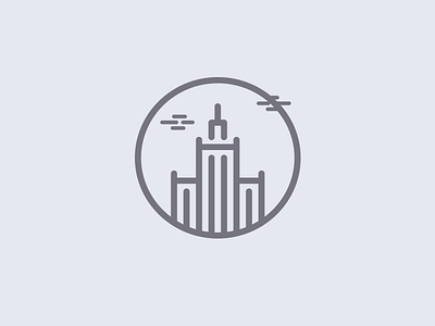 Skyscraper Icon building development icon line simple skyscraper