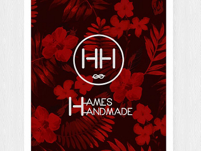 Hames Handmade Print logo poster print