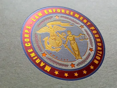 Non Profit Emblem logo visual identity