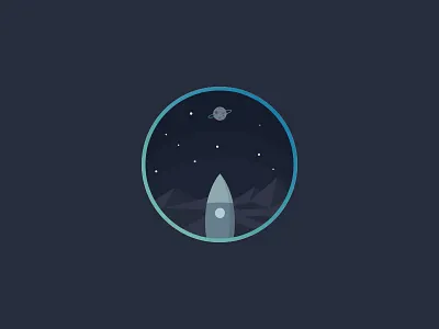 To another planet planet rocket space stars