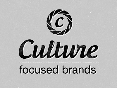 Culture Focused logo branding identity logo