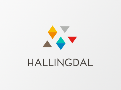 Hallingdal design hallingdal logo visual identity