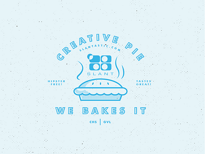 We bakes it charleston creative greenville hipster free pie shirt slant steam tastes great