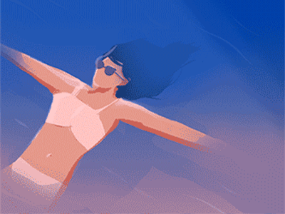 Summer has been delightful! animation gif illustration summer