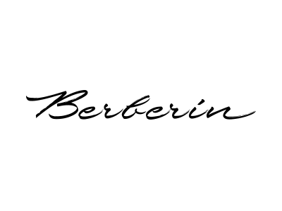 Berberin calligraphy lettering logo