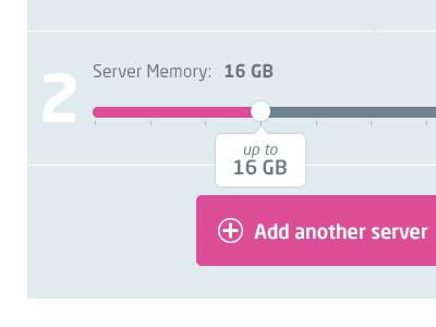 Nubity - Tooltip detail [2] light pink slider table tooltip ui user interface