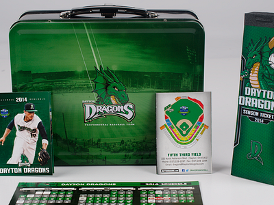 Dragons Ticket Delivery lunch tin sports tickets