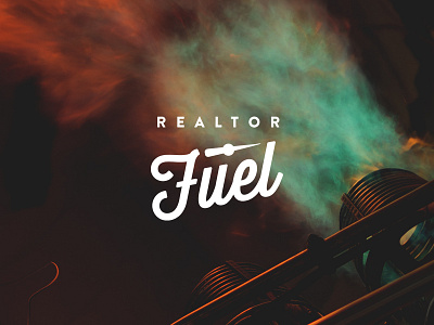 Realtor Fuel brandon dial gauge logo minimal script script