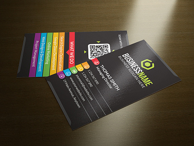 Corporate Business Card - RA47 business card corporate respinarte