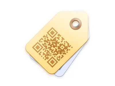 Purchases azul icon icons purchases qr shopping tag tags