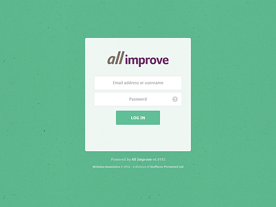 All Improve Login app login web