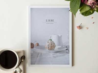 Liebe geht durch den Magen book cookbook editorial design food food photography photography