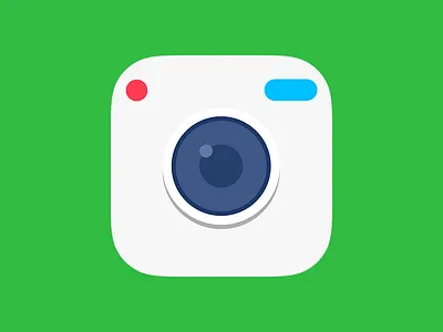 Camera Icon app camera flat icon ios iphone lens photo