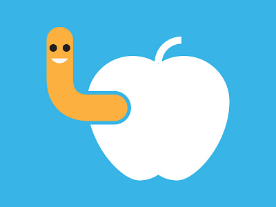 Hungry Worm apple hungry worm