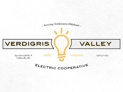 Logo Update..? blair bodoni electricity gold itc blair lightbulb oklahoma self commissioned self initiated tulsa utility verdigris