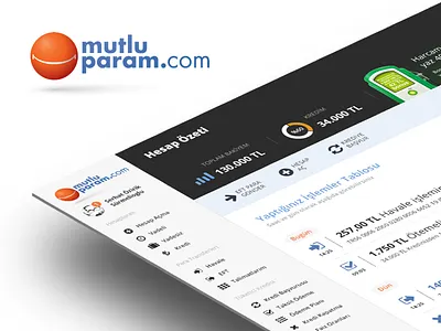 mutluparam.com abank adaptive banking money mutluparam responsive ui ux website