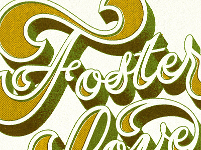 Texture illustrator lettering texture typography