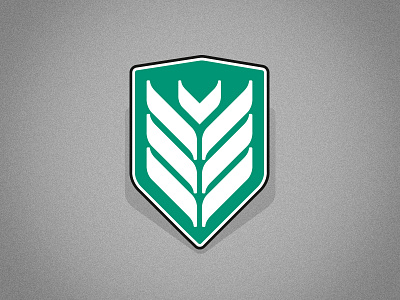 Emblem arrow bird emblem logo shield water