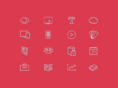 SENZO line icons filaire icon set icons ios7 line minimal stroke ui vector web webfont