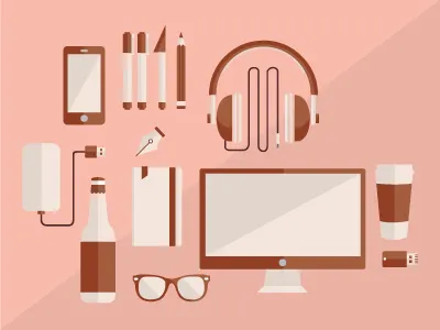 designer's tools coffee design designers illustration tech tools