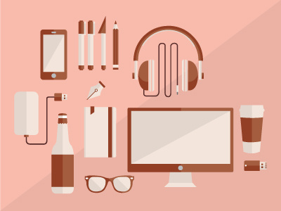 designer's tools coffee design designers illustration tech tools