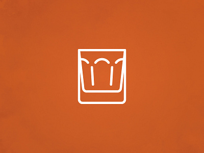 Tumbler icon illustration tumbler vector whiskey