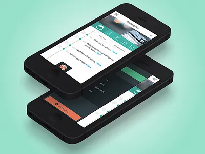 Taskk iOS green ios iphone mobile