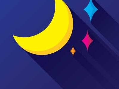 Datenight Logo brand brand identity branding design graphic design identity logo logotype moon stars type typography