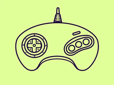 Sega Mega Drive Controller drive game gaming mega oldschool retro sega sonic video videogame