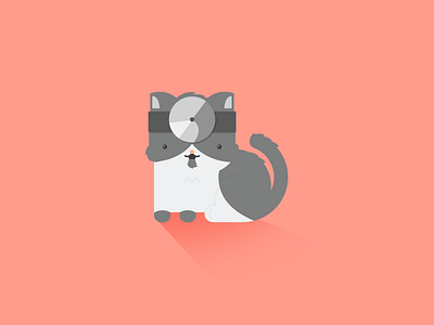 Doctor Thomas cat cats cute doctor dr illustration kitten louisville minimal thomas